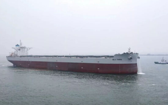 渤船重工交付第11艘21万吨级纽卡斯尔型散货船