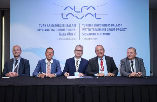 2.1亿！土耳其船东压载水处理项目小组与阿法拉伐签署PureBallast 3合作协议