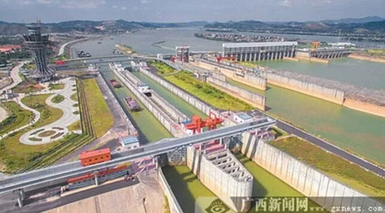 西江黄金水道带动广西内河造船市场发展