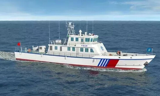 七〇一研究所承接30米级A型13艘批量巡逻船设计任务
