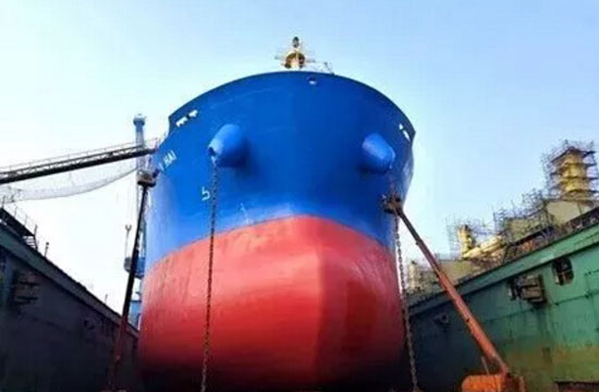 大连中远海运重工完成新瑞海轮压载水系统改造工程