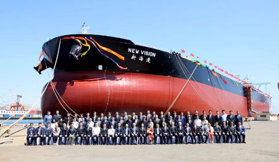 全球第二艘智能VLCC交了！“新海遼”号名字有讲究！