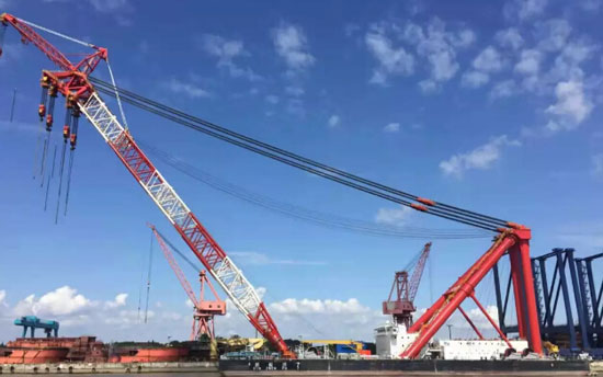 海服集团中标兴化湾二期海上升压站吊装项目