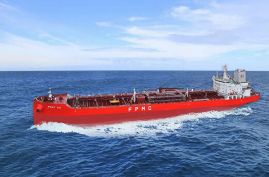 广船国际为FPMC公司建造4.88万吨油船3号船签字交船