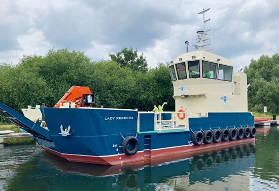 达门为水产养殖业推出全新登陆式多用途作业船 LUV 1608