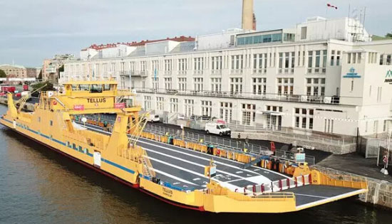 沃尔沃遍达为瑞典最大混合动力渡船提供发电机组