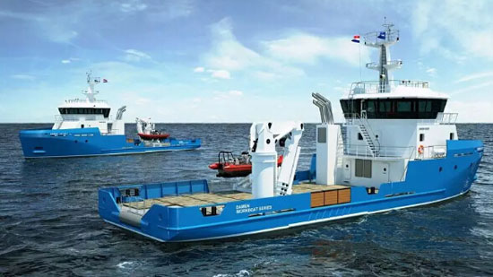 达门与牙买加港口管理局签署多用途船Utility Vessel3911建造合同