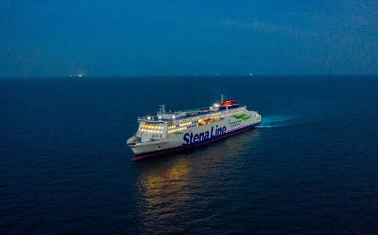 Stena E-Flexer高端客滚船首制船试航归来