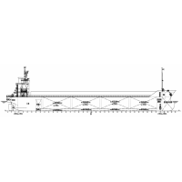 舟山海驰船舶设计之15100DWT 甲板运输船