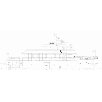 舟山海驰船舶设计32m 海洋牧场看护船