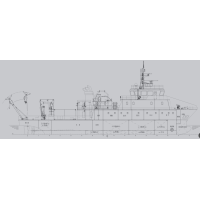 舟山海驰船舶设计49.8m 海上综合试验船