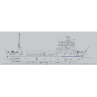 舟山海驰船舶设计65m 滚装船