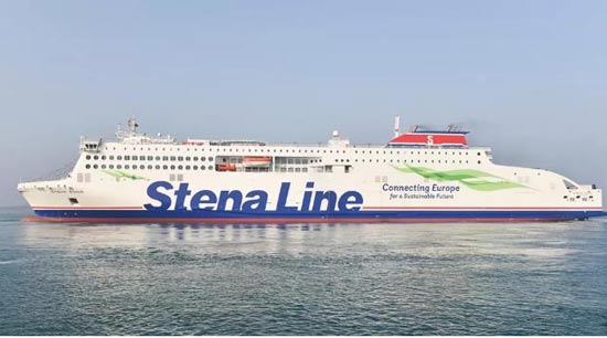 招商金陵威海船厂提前交付第二艘STENA高端客滚船