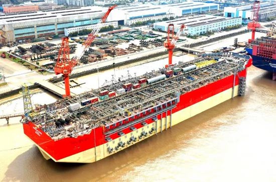 中远海运重工建造的 N808 FPSO 项目成功交付