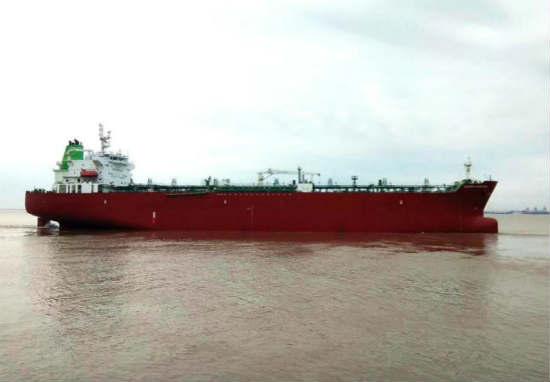 上海中远海运重工“银色休斯顿”轮提前5天开航
