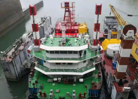 同方江新建造的“长电工程船1号” 列入江西省首台（套）重大技术装备