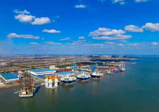 启东中远海运海工扩大开放项目正式通过验收