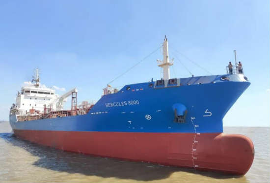 大洋海装2艘7999DWT加油船订单生效
