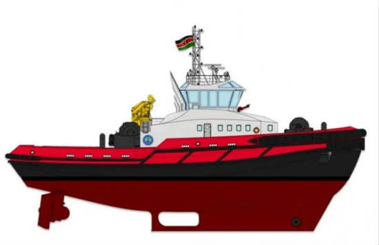 Robert Allan为肯尼亚设计建造最强港口拖船