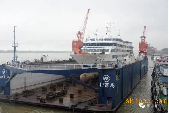 青山船厂完成首艘新造船舶坞检工程