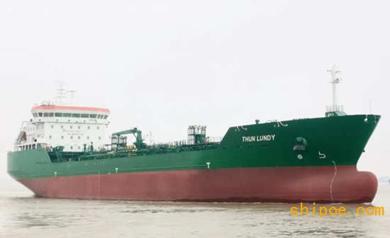 扬州金陵船厂17500吨化学品船项目圆满收官