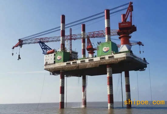 润邦海洋“海电运维801”大部件更换运维平台成功交付