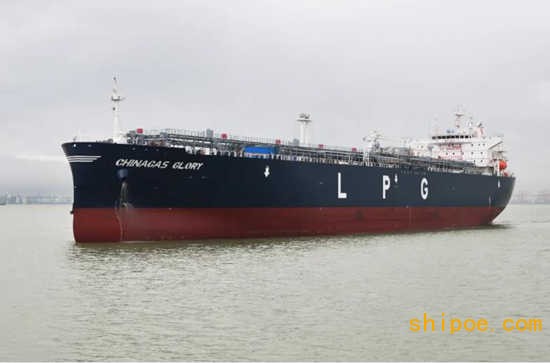 江南造船迎来了年内第六艘84K VLGC的交付