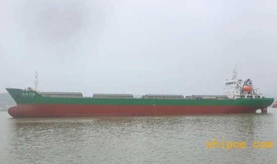 东红船业：17000吨散货船“弘泰216”试航成功