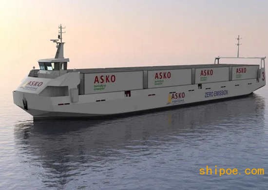 印度科钦船厂获得挪威ASKO公司2+2艘电动无人轮渡订单！