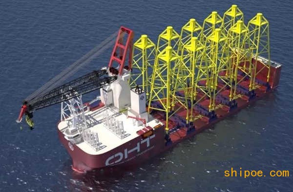 招商局重工与挪威OHT签订2+2风机安装船委托建造协议