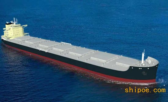 黄埔文冲85000DWT散货船获设计原则性认可(AIP)证书