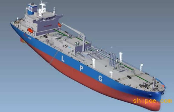 江南造船与Kumiai Senpaku签订1艘40,000立方中型全冷式LPG船建造意向书
