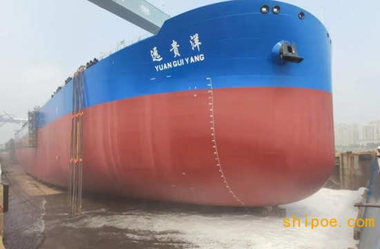 大船集团30万吨VLCC88号船试航