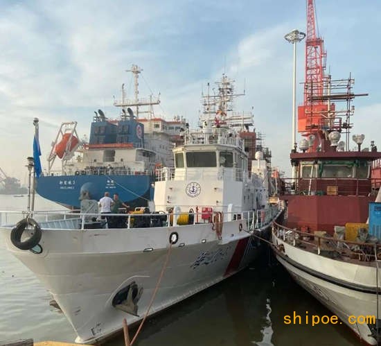 中国船舶701所设计的海巡0693舰成功试航