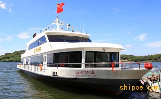 “油改电”，华东首艘全电动大型商旅游船溧阳启航
