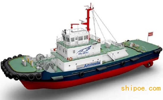 日本邮船（NYK）准备开发首艘氨气动力拖船