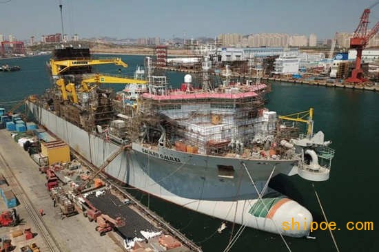 大连中远海运重工挖泥船项目克服疫情影响完成玻璃钢管更换