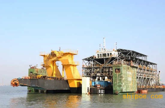 广东中远海运重工完成首个海底采矿船海损修理项目