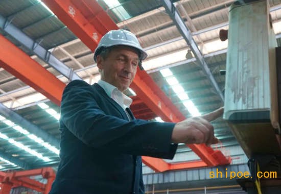 扬州金陵船厂3600吨不锈钢化学品6#船顺利开工