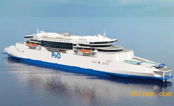 广船国际为P&O Ferries建造的1600客/3658米车道豪华客滚船系列船开工