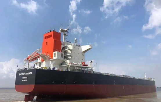 南通远洋配套圆满完成南通中远海运川崎NE304 “COSAACKE”船舶尾气脱硫系统项目