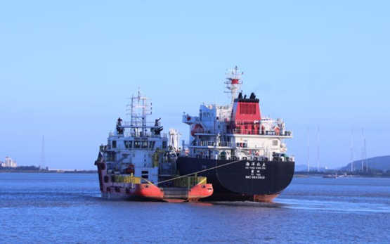 马尾造船成功交付一艘11000吨油化船