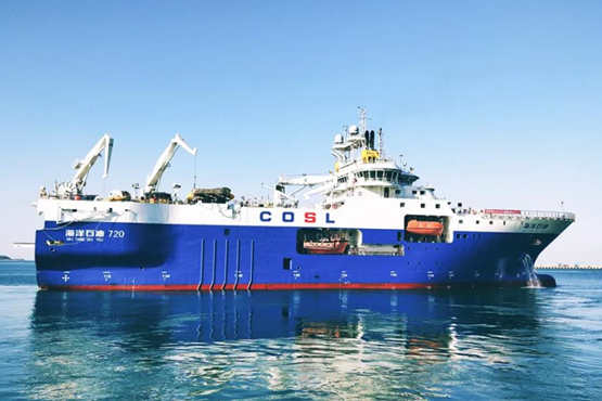 威海金陵完成国内首艘深水物探船修理项目