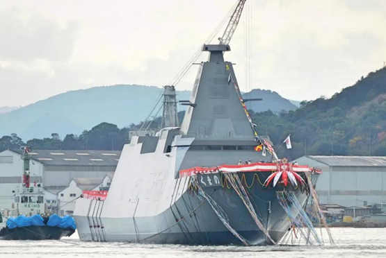 日本海自 熊野 号新一代护卫舰下水 船海装备网 船舶设备网 海洋工程网