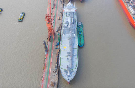 江南造船年内交付8艘超大型液化气船，全球交船量之最