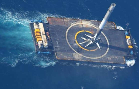 SpaceX无人回收船40小时完成两次猎鹰9号火箭回收