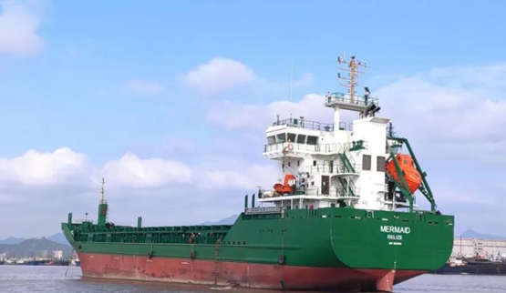 五洲船业6500DWT多用途船“MERMAID”顺利取得RINA船级社证书