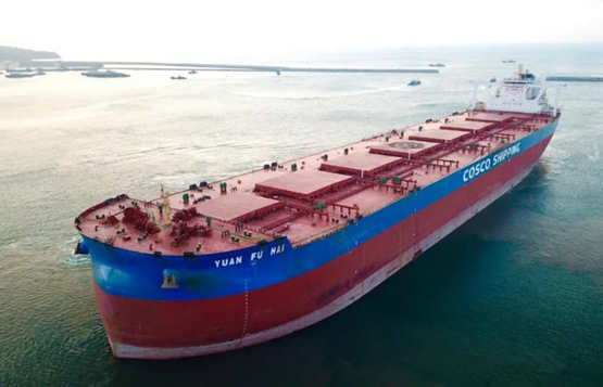 中远海运重工圆满完成中国矿运14艘40万吨超大型矿砂船安装脱硫塔项目