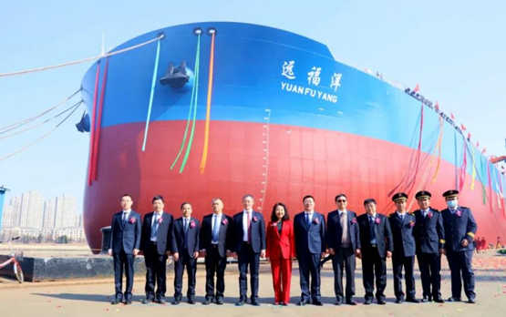 大船集团交付新一代节能环保型VLCC