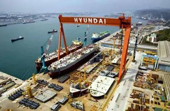 韩国韩国造船海洋签下10艘大单，总价近47亿元